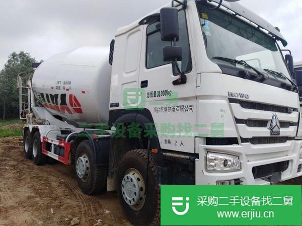 出售二手水泥攪拌車水泥泵車