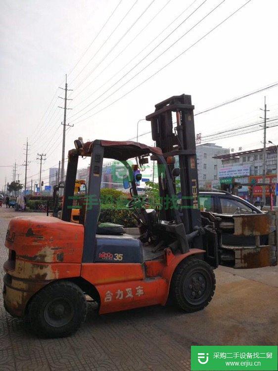 二手合力3噸柴油叉車