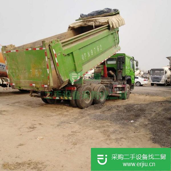 出售后八輪自卸車
