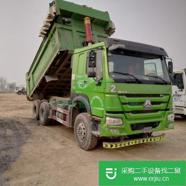 出售后八輪自卸車