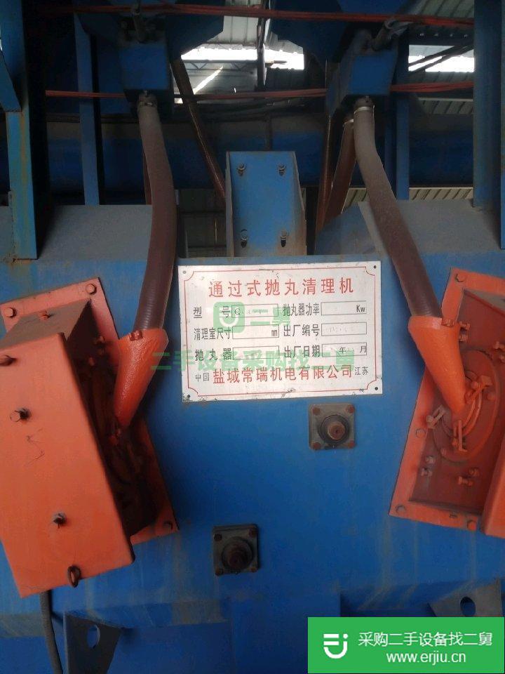 浙江寧波出售2014年九成新的二手拋丸機(jī)