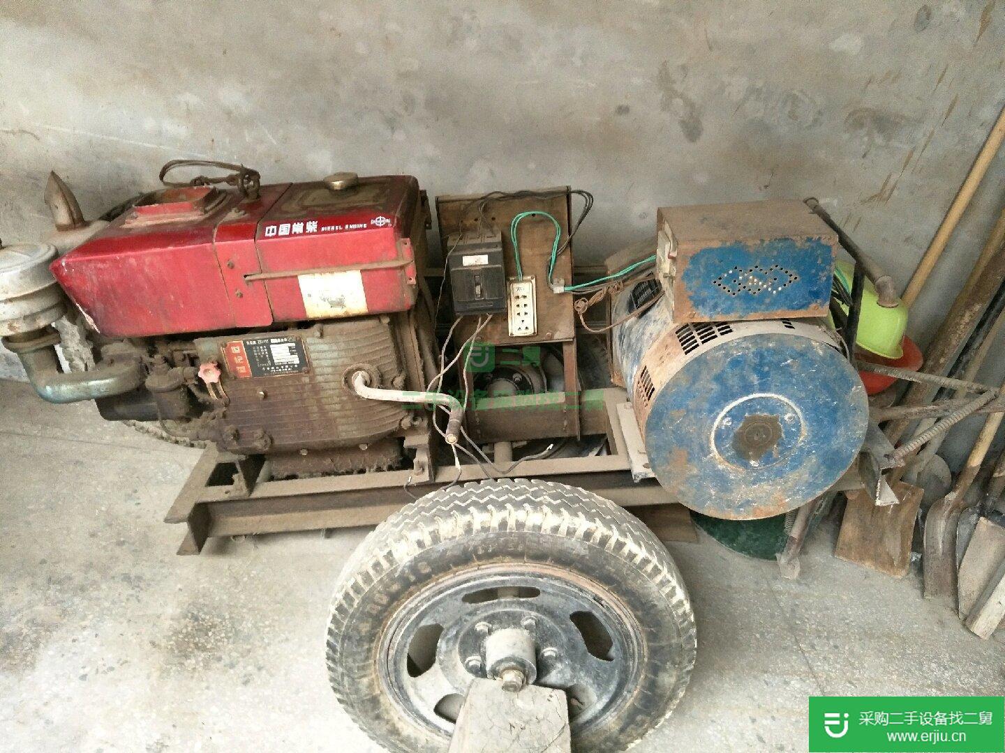 出售九成新柴油發電機