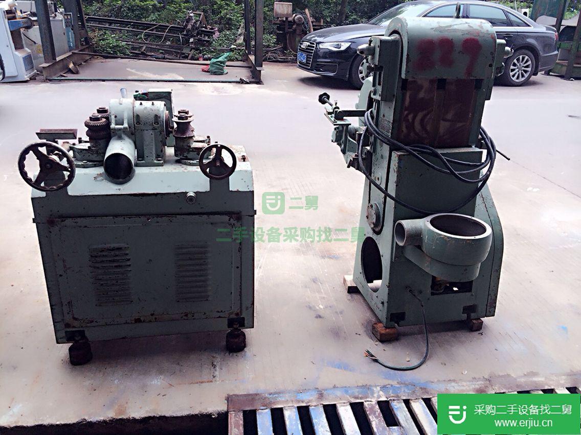 出售二手臺灣圓棒機圓棒雙砂砂光機