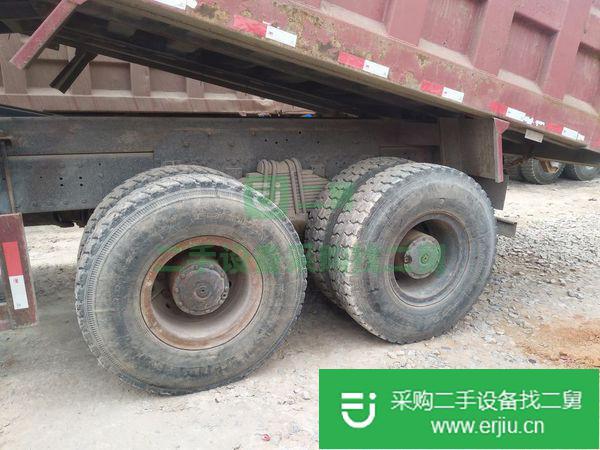 出售二手歐曼ETX后八輪自卸車5.8米340馬力