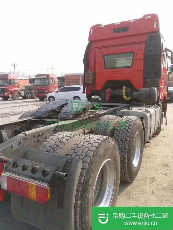 出售二手國五牽引車解放J6P