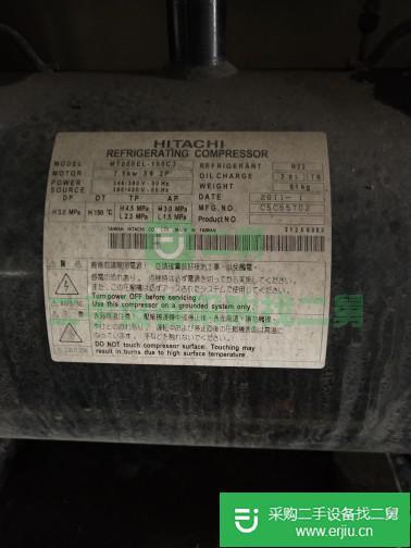出售二手日立10P冷凍機組