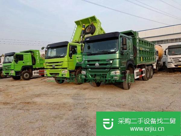 出售陜汽德龍 重汽豪沃后八輪自卸車