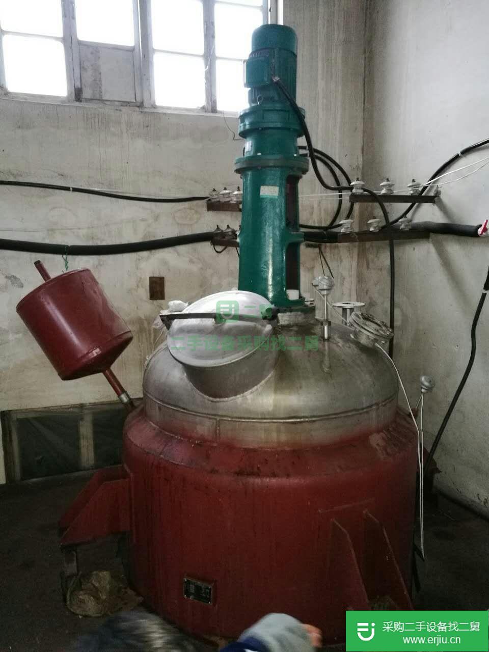 出售2噸反應釜電加熱攪拌器攪拌釜