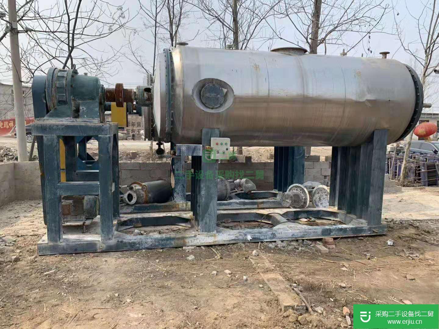 出售二手6300L真空耙式干燥機