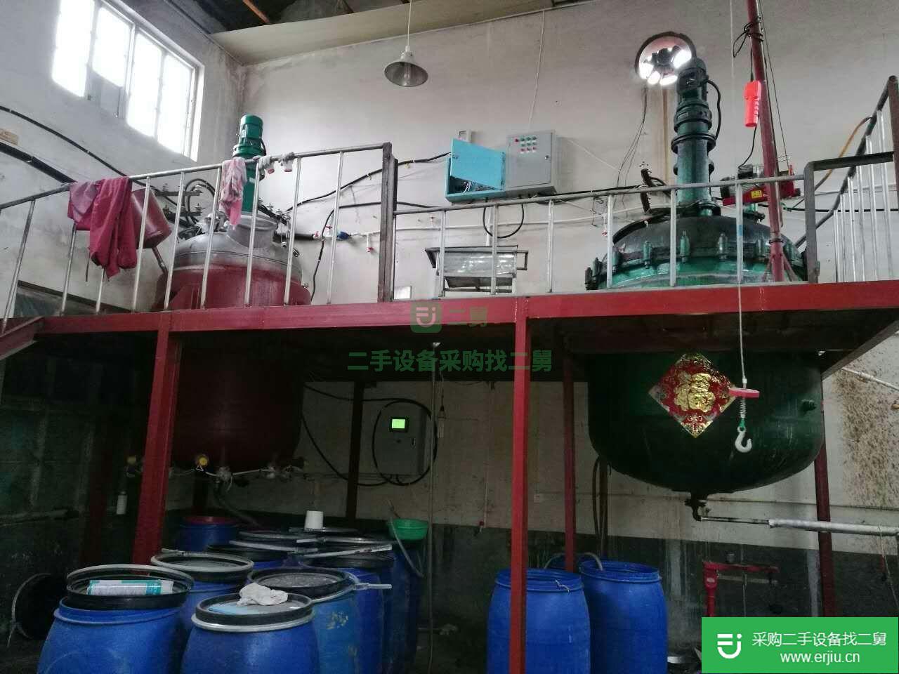 出售2噸反應釜電加熱攪拌器攪拌釜