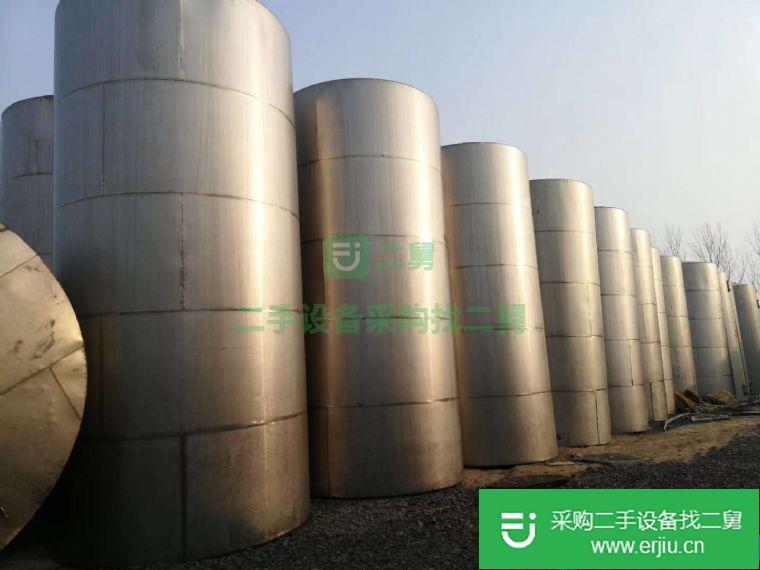 出售二手10立方-100立方不銹鋼儲罐