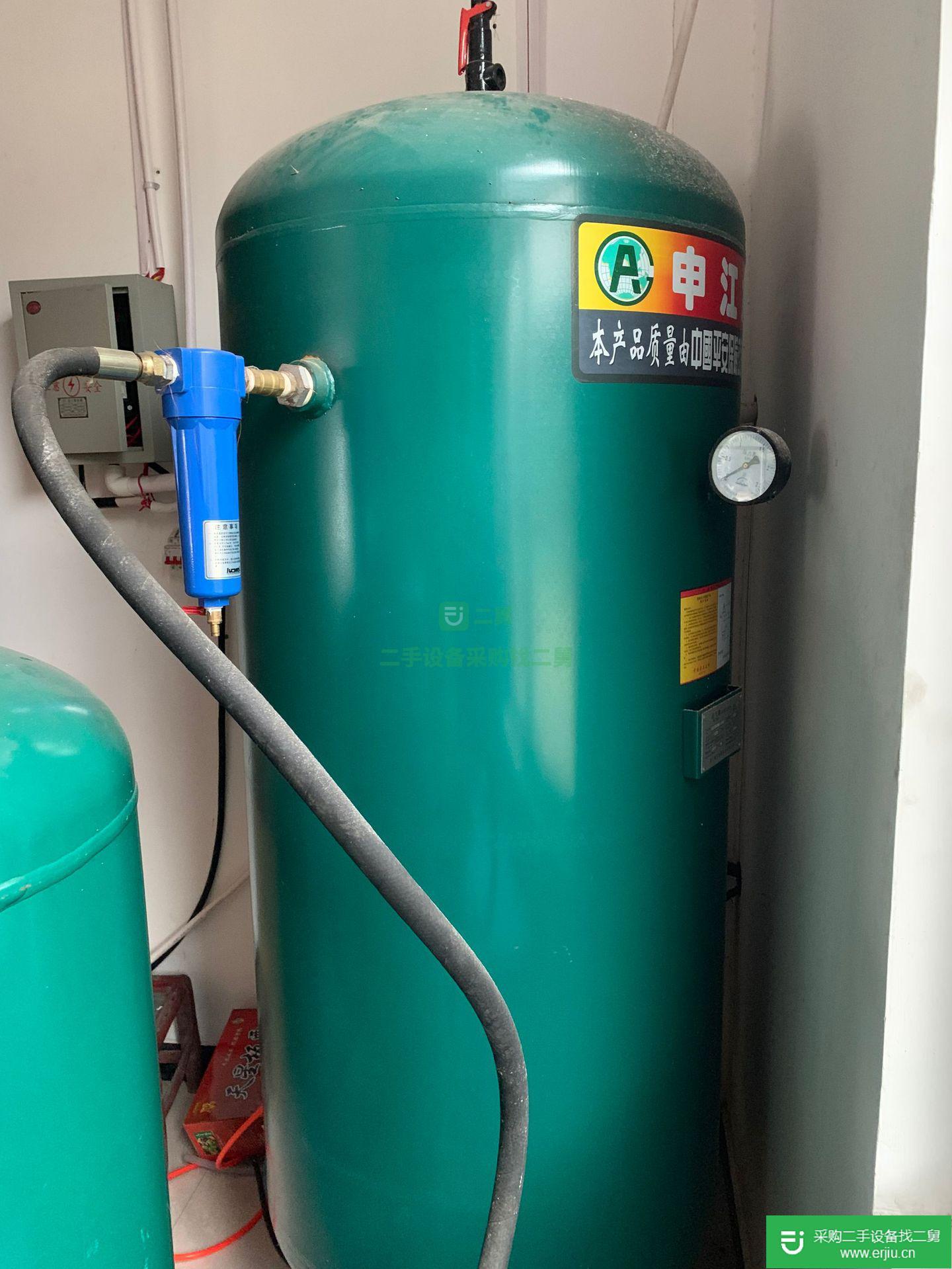 出售二手申江龍儲氣罐容積1000L