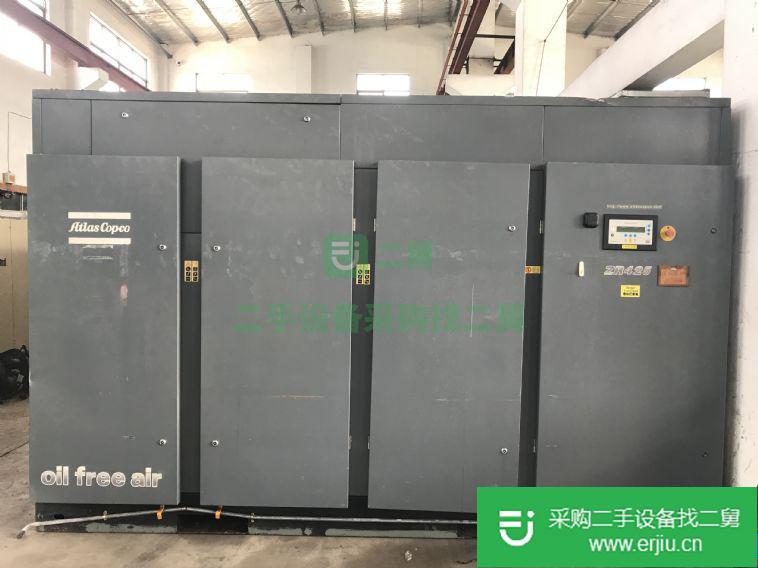 出售二手阿特拉斯無油ZR425螺桿式空氣壓縮機