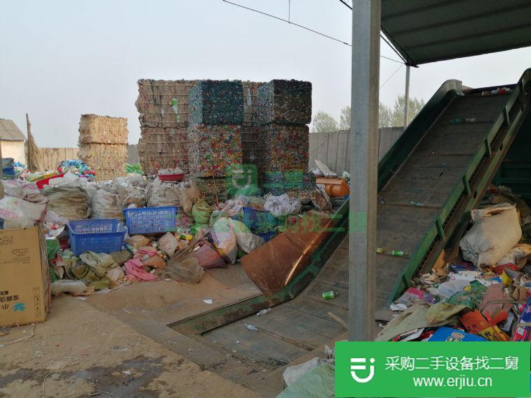 出售二手塑料瓶編織袋打包機