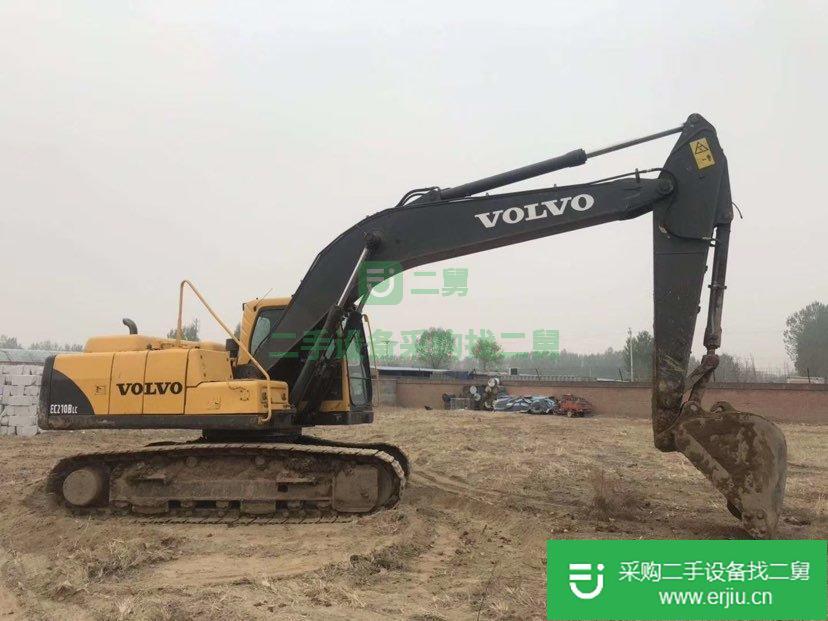 出售九成新沃爾沃210挖掘機