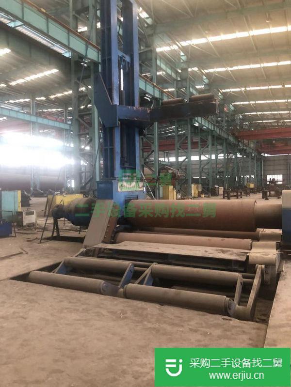 出售二手60X3米2四輥卷板機