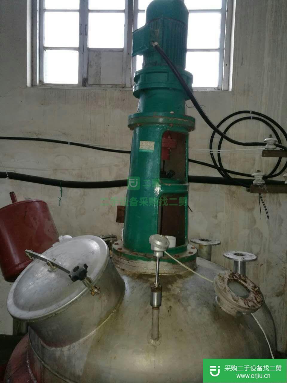 出售2噸反應釜電加熱攪拌器攪拌釜