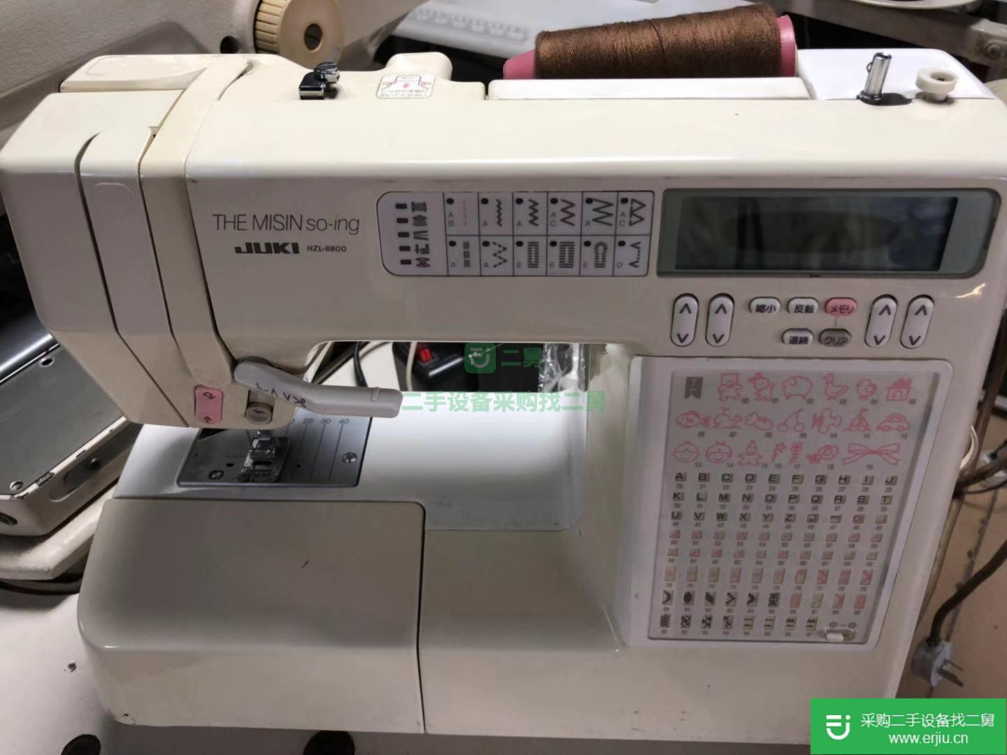 出售二手原裝進口單針繡花機