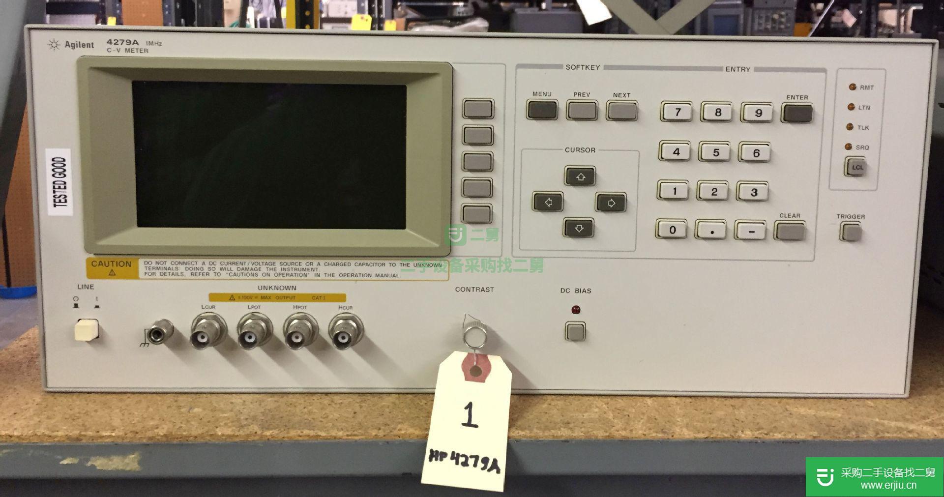 出售回收 Agilent 安捷倫4279A  CV儀表 1MHz