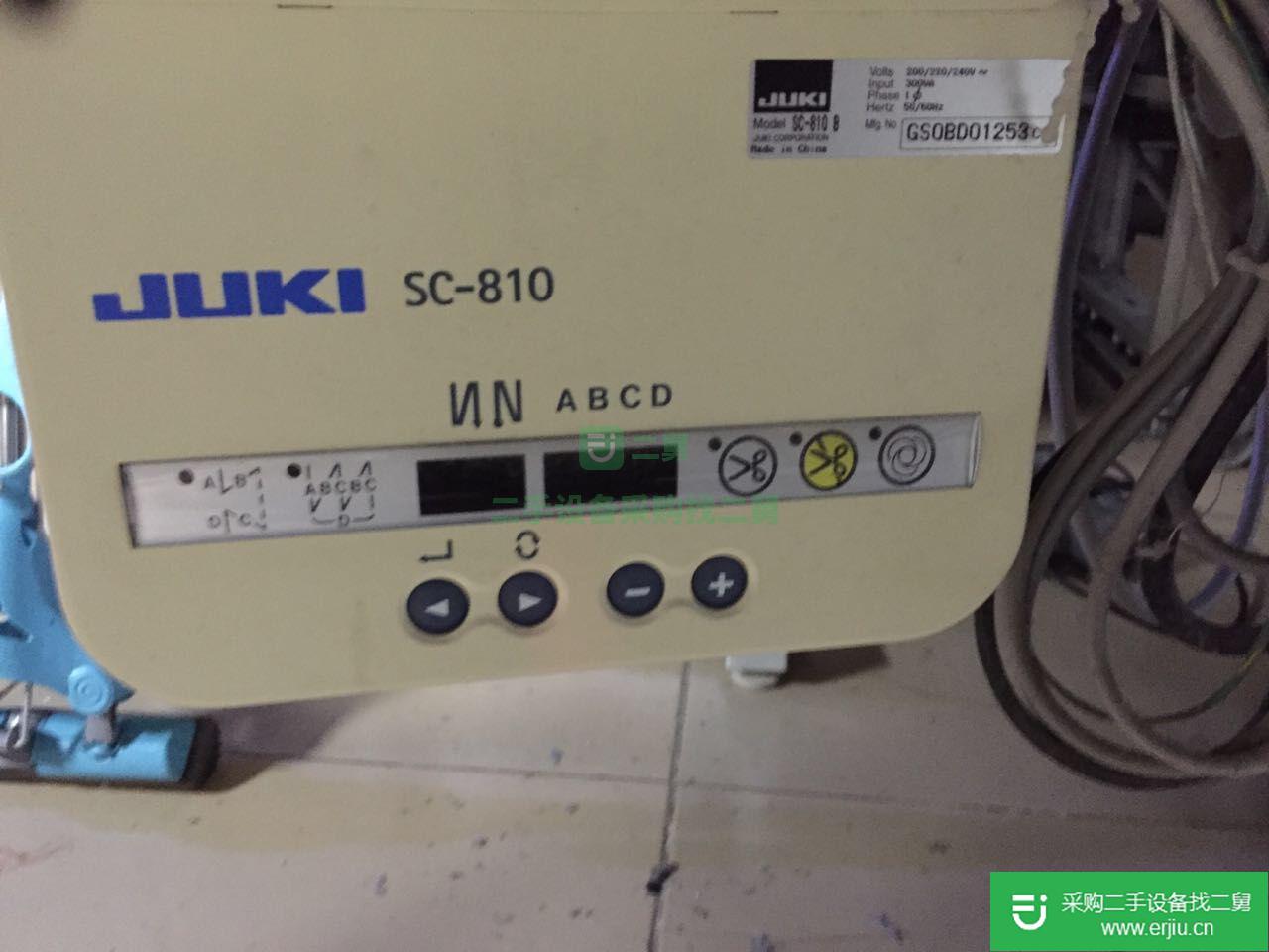 出售二手重機9000電腦平縫機