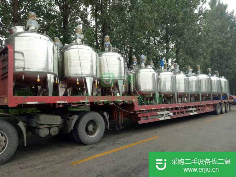 出售二手不銹鋼儲罐二手儲存罐1-100噸