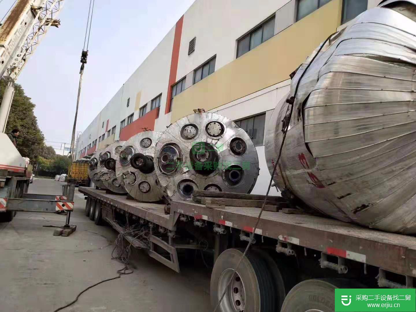 出售帶手續5000搪瓷反應釜