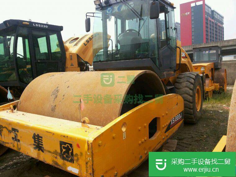 出售二手10噸雙鋼輪壓路機(jī)