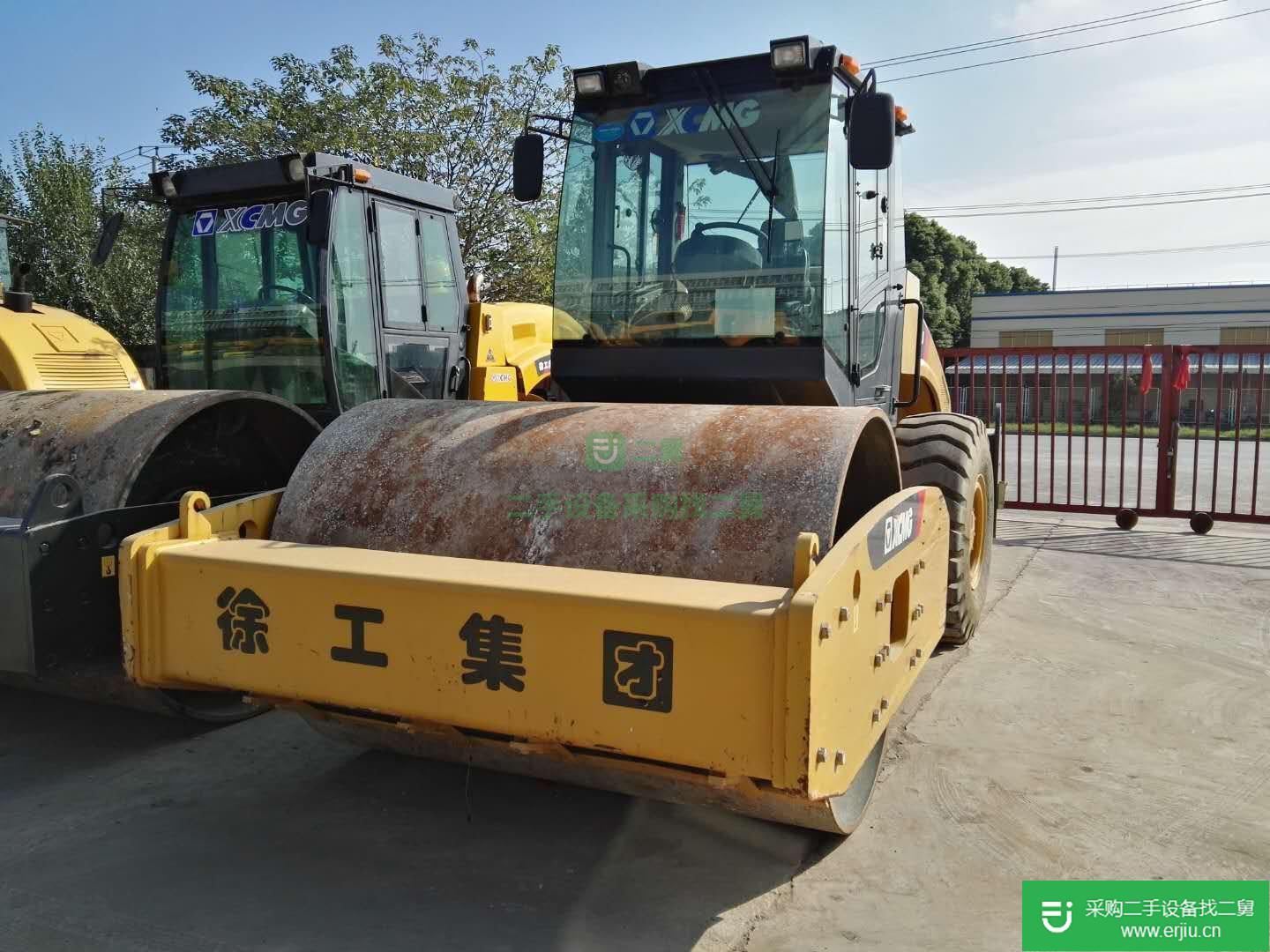 出售二手22噸壓路機