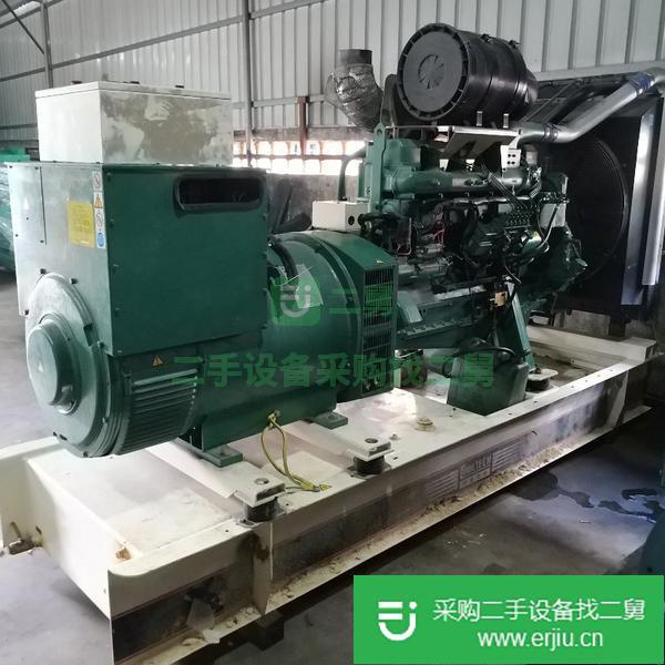 出售進口沃爾沃400kw二手發電機