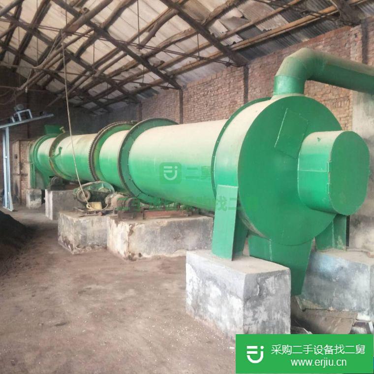 出售二手雞糞滾筒烘干機