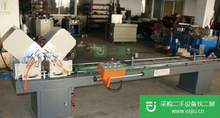 出售二手鋁合金雙頭切割鋸整套