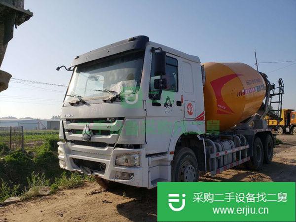 出售二手15年國四豪沃大14方攪拌車