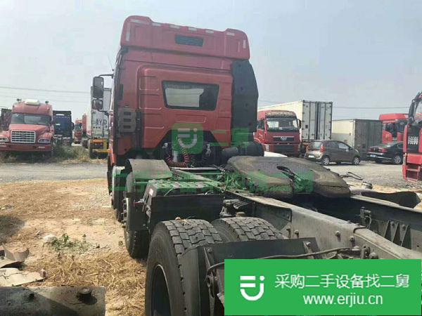 出售二手15年解放J6雙導(dǎo)向牽引車420馬力國四車