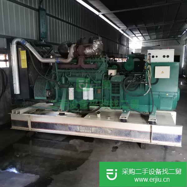出售進口沃爾沃400kw二手發電機