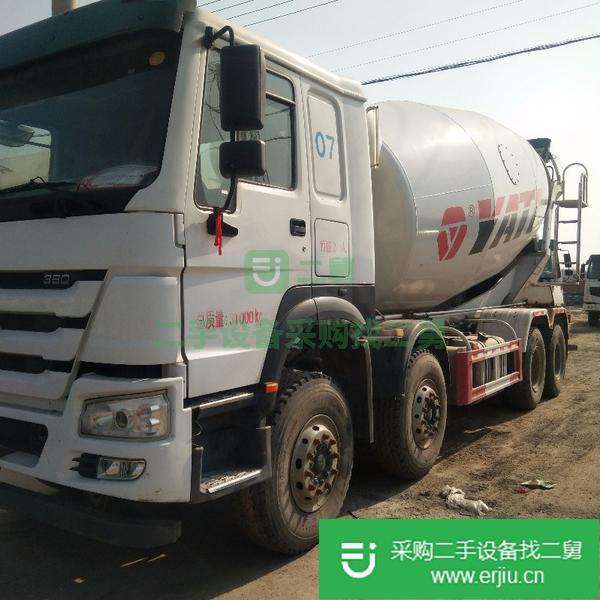 出售二手國(guó)四攪拌車歐曼德龍