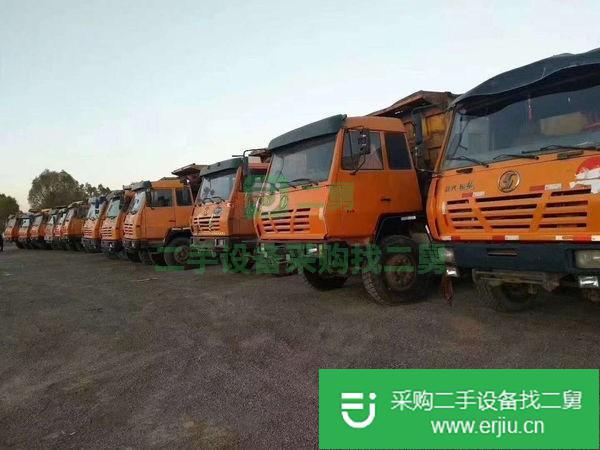 出售二手后八輪工程自卸車