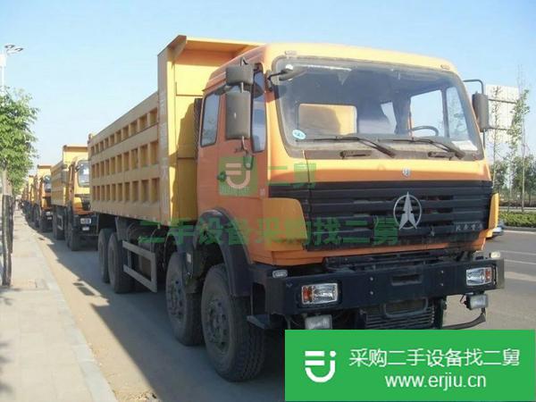 出售二手后八輪自卸車