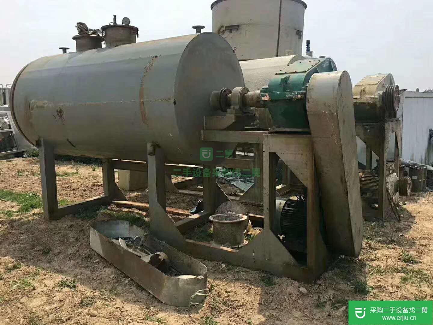 出售二手優質耙式干燥機、真空干燥機1-10方