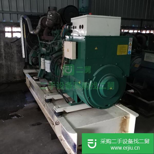 出售進口沃爾沃400kw二手發電機
