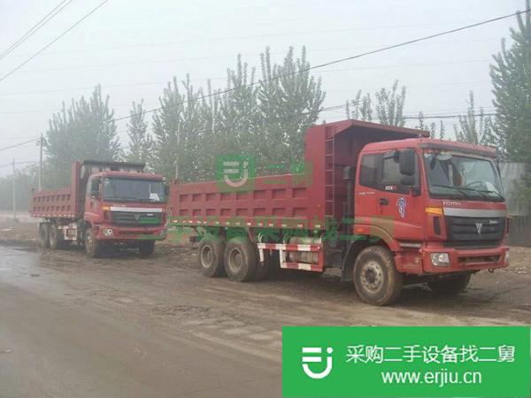 出售二手后八輪自卸車