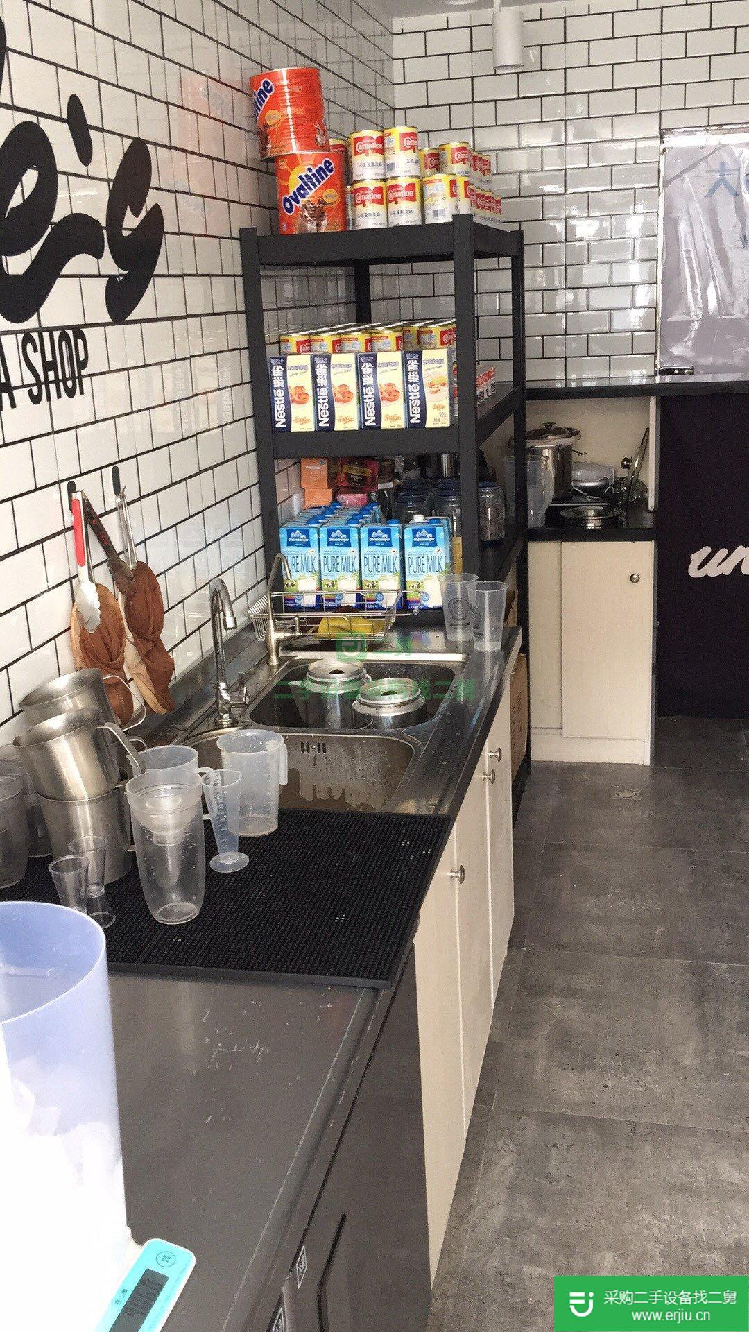 出售二手奶茶店器材整套