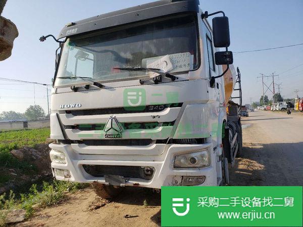 出售二手15年國四豪沃大14方攪拌車
