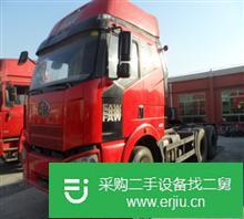 出售二手解放J6雙驅(qū)牽引車頭