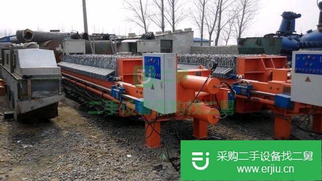出售二手壓濾機.隔膜壓濾機