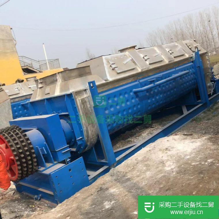 出售二手空心槳葉干燥機56平方