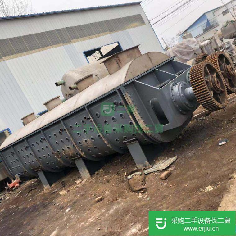 出售二手空心槳葉干燥機56平方