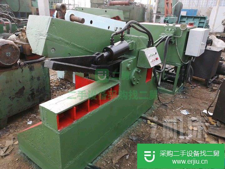 出售二手華宏200噸鱷魚式剪切機