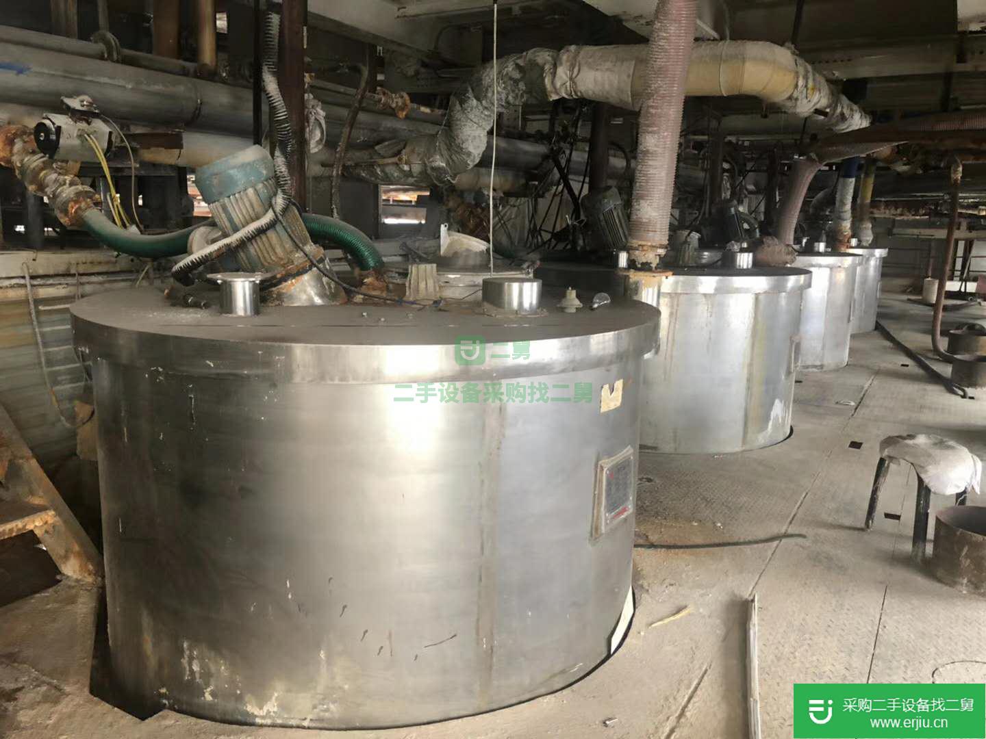 出售二手PGZ1600平板下卸料刮刀離心機