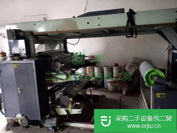 出售二手四色膠印機1.2米4色膠版印刷機
