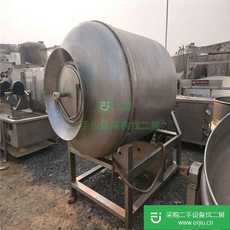 出售二手全自動(dòng)不銹鋼真空滾揉機(jī)